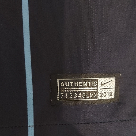 Nike Kids Manchester City Dark Blue Jersey - Picture 3 of 12